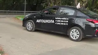 Въезд на эстакаду - автошкола 