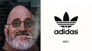 Старый логотип Адидас это: