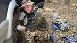 Традиционный ремонт в дали от цивилизации.