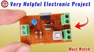 Helpful Electronic Project, you definitely need this for home