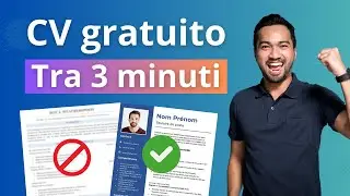 Come creare un CV gratis in 3 minuti - Il miglior sito web gratuito per creare un CV