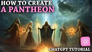 Creating a Fantasy Pantheon using AI and ChatGPT