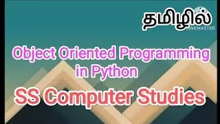 Object Oriented Programming | python in tamil,