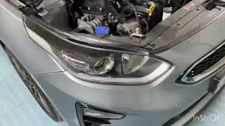 Kia ceed 2021 лазерные лампы в линзы - установка led света без разбора фар