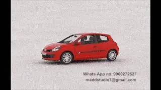 360 Car Render in Max Using Vray (Low Res)