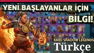 Yeni Başlayanlar DİKKAT! RAID: Shadow Legends Türkçe
