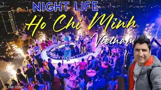 Nightlife in Ho Chi Minh City Vietnam