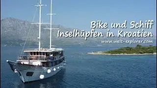 Inselhüpfen mit Rad und Schiff in Kroatien