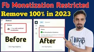 Remove Policy Issues From Facebook Page | Facebook Monetization Restricted