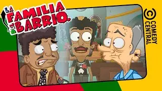 La Muerte Falsa De Peluzín | La Familia Del Barrio | Comedy Central LA