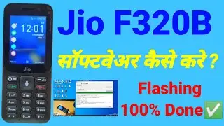 Jio F320B Flashing Done 100% Tested Solution Successfully