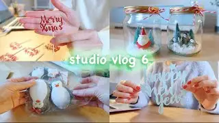 Studio Vlog 6 - Packing LOTS Of Christmas Orders, Etsy Seller Shop | Jtru Designs