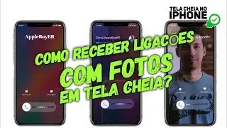 How to receive calls from your contacts with full screen photos on your iPhone? Subtitles Available