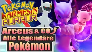 ARCEUS & CO in Pokémon Karmesin & Pokémon Karmesin diese Pokémon kehren mit Home zurück