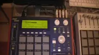 Menace on the MPC1000 Making A Quick Sampled Beat