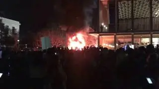 Alt-Right Activists Fire Rockets at UC Berkeley