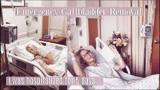 I got my gallbladder removed... unexpected surgery