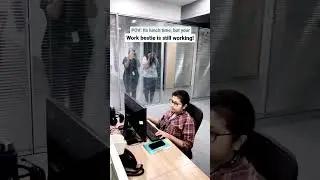 Everyday lunch break story! 🫣 #workbestie #lunchtime #fun #office #memes #trending
