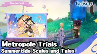 Metropole Trials - Summertide Scales and Tales Event 07/17 - 08/28, 2024 - Genshin Impact v4.8