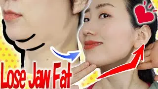 The Ultimate Routine to Firm double Chin & Tighten Sagging Jaw line Massage & Exercises