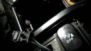Peugeot 607 Replacement of handbrake cables