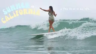 summer in California | San Clemente life, surfing, Catalina Island 🤿