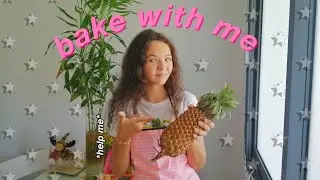Bake with me  / pineapple pie recipe | Milana Blogs