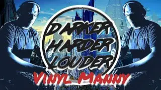 Vinyl Manny - DARKER.HARDER.LOUDER Podcast August 2022 [Dark Techno Set] 142 BPM
