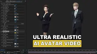 Ultra Realistic AI Avatar Spokesperson Video ONLY US$40