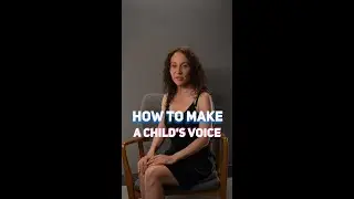 How to make a child's voice 
