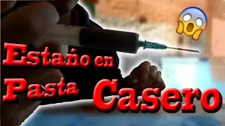 TUTORIAL | Como hacer Estaño en Pasta Casero FACIL | Soldadura SMD | Necroft