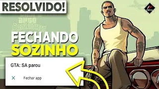 GTA SAN ANDREAS ANDROID FECHANDO SOZINHO | COMO RESOLVER EM 2024