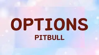 Pitbull - Options (Lyrics by Jena Pop Song)