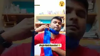 dupatta trick se banaye popat 😜 #magic #trending #viral #shorts