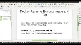 Docker Rename an Image | Docker Rename Repository Name | Docker Rename an Existing Image