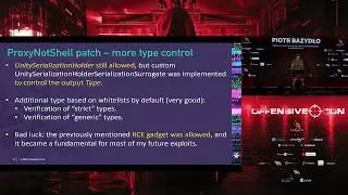 OffensiveCon24 - Piotr Bazydlo - Half Measures and Full Compromise