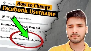Facebook Username Change Kaise Kare New Update 2024 | How to Change Username in Facebook