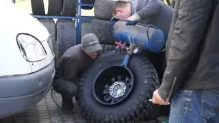 Установка BFGoodrich на диск