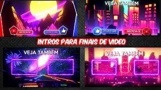 🔴Como colocar Tela final nos vídeos +DOWNLOAD