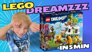 Lego Dreamzzz Turtle Van Build in 5 Minutes