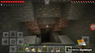 Выживание в Minecraft PE 0.14.1 (третья серия) куй железко пока)