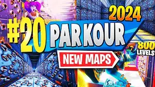 TOP 20 NEW PARKOUR Creative Maps 2024 | Fortnite Parkour Map CODES 2024