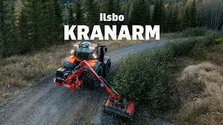 Ilsbo AT 500 R | Buskröjare och kranarm