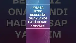 Sasa Polyester Bedelsiz Sermaye Artırımı Hesaplama #borsa #sasa #bedelsiz 📓🧮💲💰💱 #parakazanma 😍🥰🫶