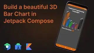 Build a Beautiful 3D Bar Chart in Jetpack Compose using Canvas - Android Studio Tutorial