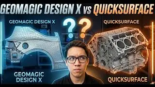 Geomagic Design X vs QuickSurface ⚙️ Which Reverse Engineering Tool Is Better in 2026?