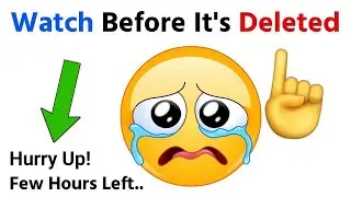 Watch This Video Before It's Deleted...(Hurry Up!)