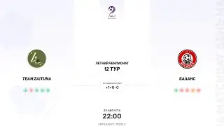 Team Zaituna × Баланс. Вторая лига. Летний Чемпионат
