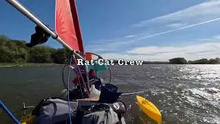 2:2 Canoe Sailing, first time with Solway Dory kit