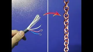 I turn the copper wire into a 